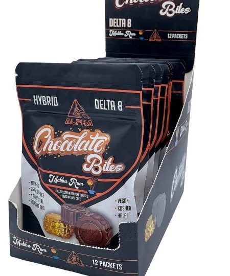 Buy Alpha Delta-8 THC Chocolate Bites online