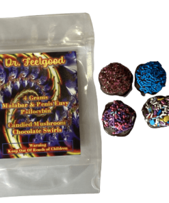 Oder Candied Mushroom Chocolate Swirls in Oregon Bend.