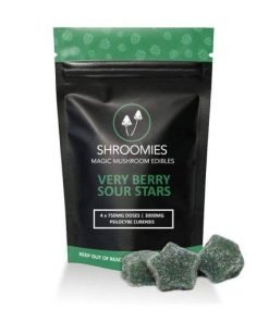 Buy Shroomies – Very Berry Sour Stars 3000mg