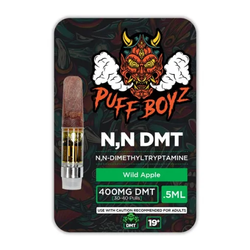Buy Puff Boyz NN DMT .5ML (400MG) Cartridge - Wild Apple Buy Puff Boyz NN DMT .5ML (400MG) Cartridge - Wild Apple